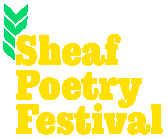 Sheaf Poetry Festival Logo yellow